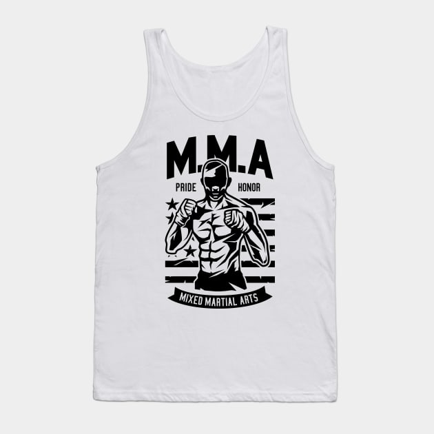 MMA Fighter Tank Top by Z1